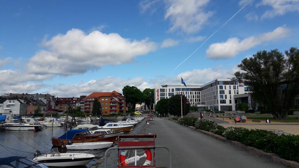 Apartment Bystranda - City Beach Kristiansand Buitenkant foto